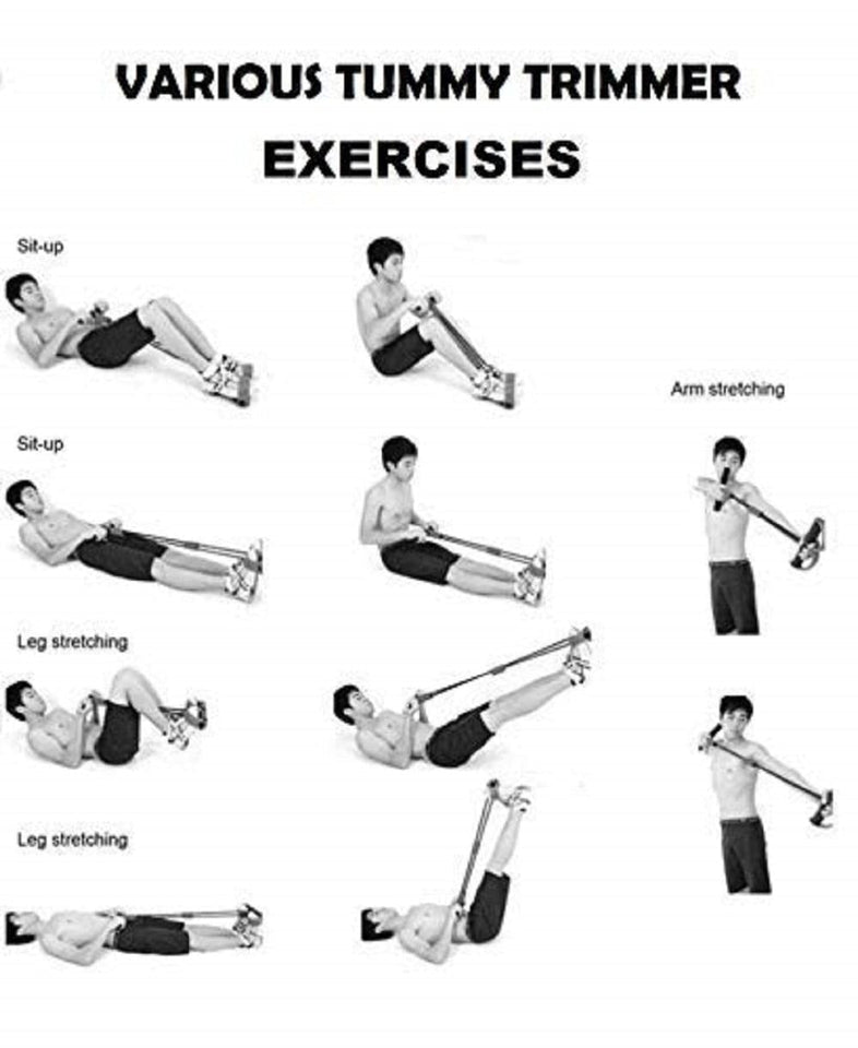 Double Spring Tummy Trimmer | Durable | For Men & Women